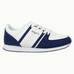 Henleys Renner White/Blue Mens Running Shoes NO BOX