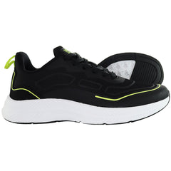 Henleys Duncan Mens Black Running Shoes