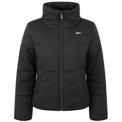 Reebok S Womens Black Padded Jacket