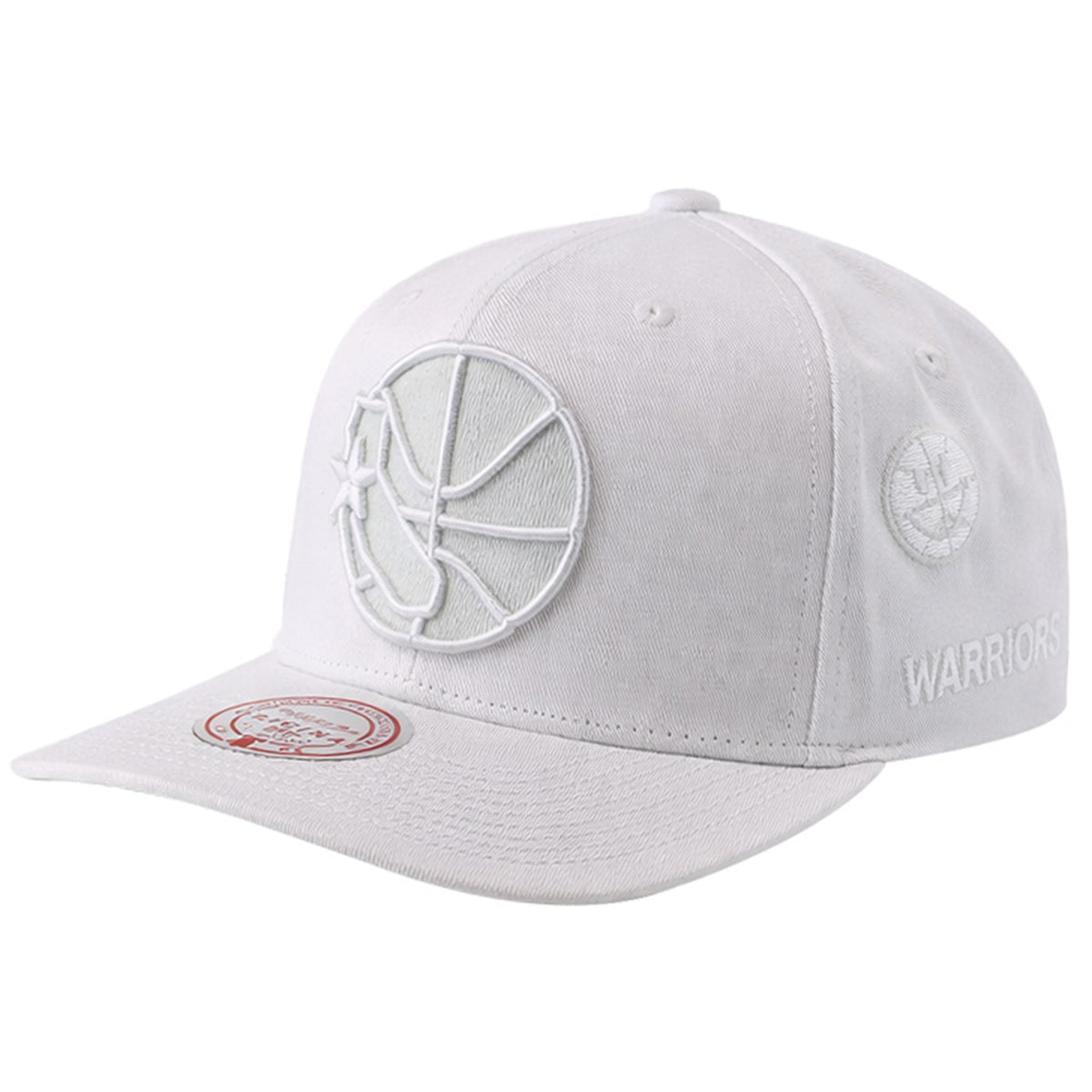 Mitchell & Ness NBA Golden State Warriors HWC UV Reactive White Cap