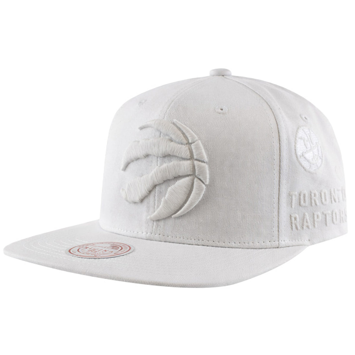 Mitchell & Ness NBA Toronto Raptors HWC UV Reactive White Cap