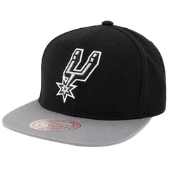 Mitchell & Ness NBA San Antonio Spurs Team 2 Tone 2.0 Black/Grey Cap