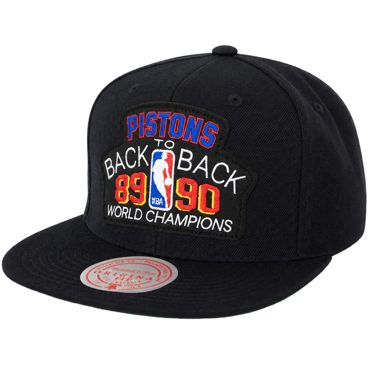 Mitchell & Ness NBA Detroit Pistons B2B Black Cap