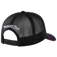 Mitchell & Ness Branded Big Face Trucker Black Cap