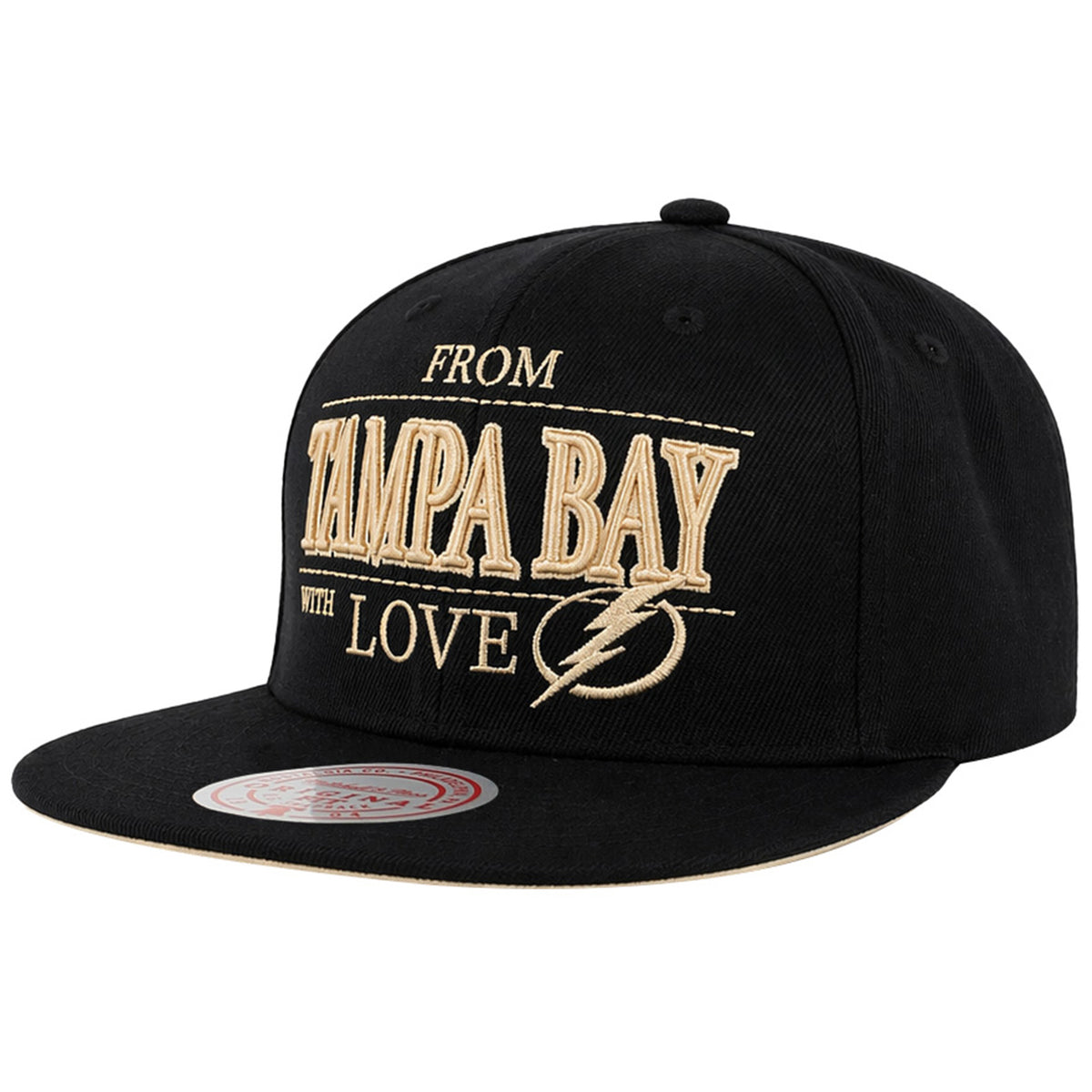Mitchell & Ness NHL Tampa Bay Lightning With Love Black Cap