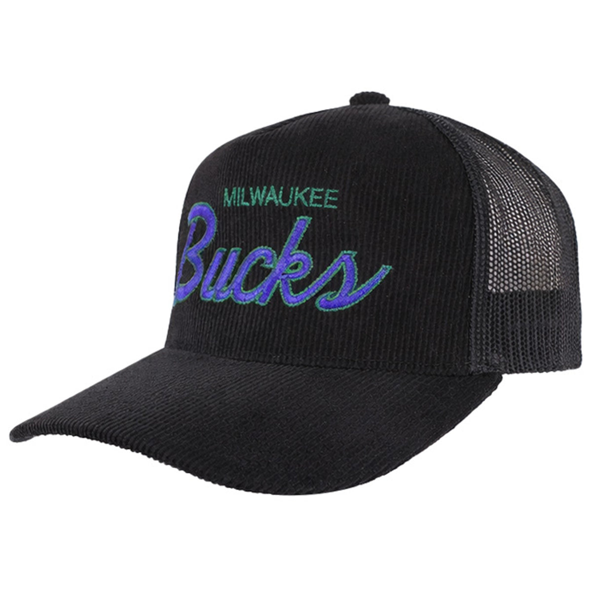 Mitchell & Ness NBA Milwaukee Bucks Times Up Black Cap