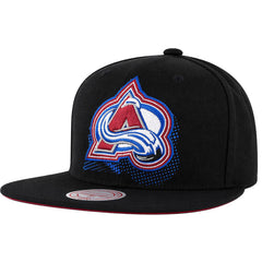 Mitchell & Ness NHL Colorado Avalanche Big Face 7.0 Black Cap