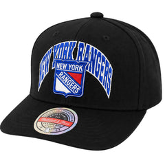 Mitchell & Ness NHL New York Rangers Letterman Black Cap