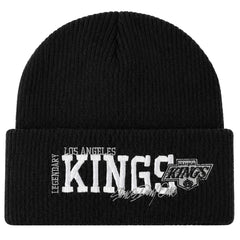 Mitchell & Ness NHL Los Angeles Kings Billboard Black Beanie