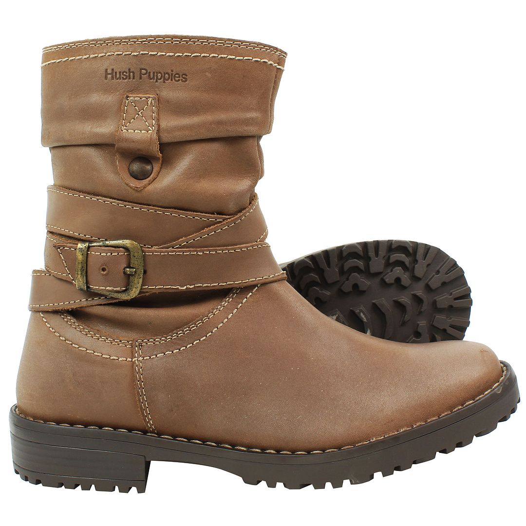 Hush Puppies Luceilie Kids Brown Boots