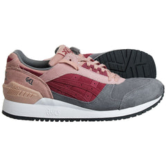 Asics Gel-Respector Mens Grey/Pink Trainers