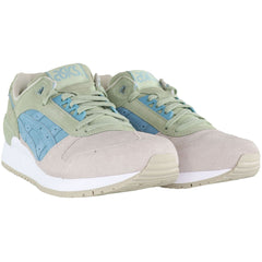 Asics Gel-Respector Mens Beige/Green Trainers