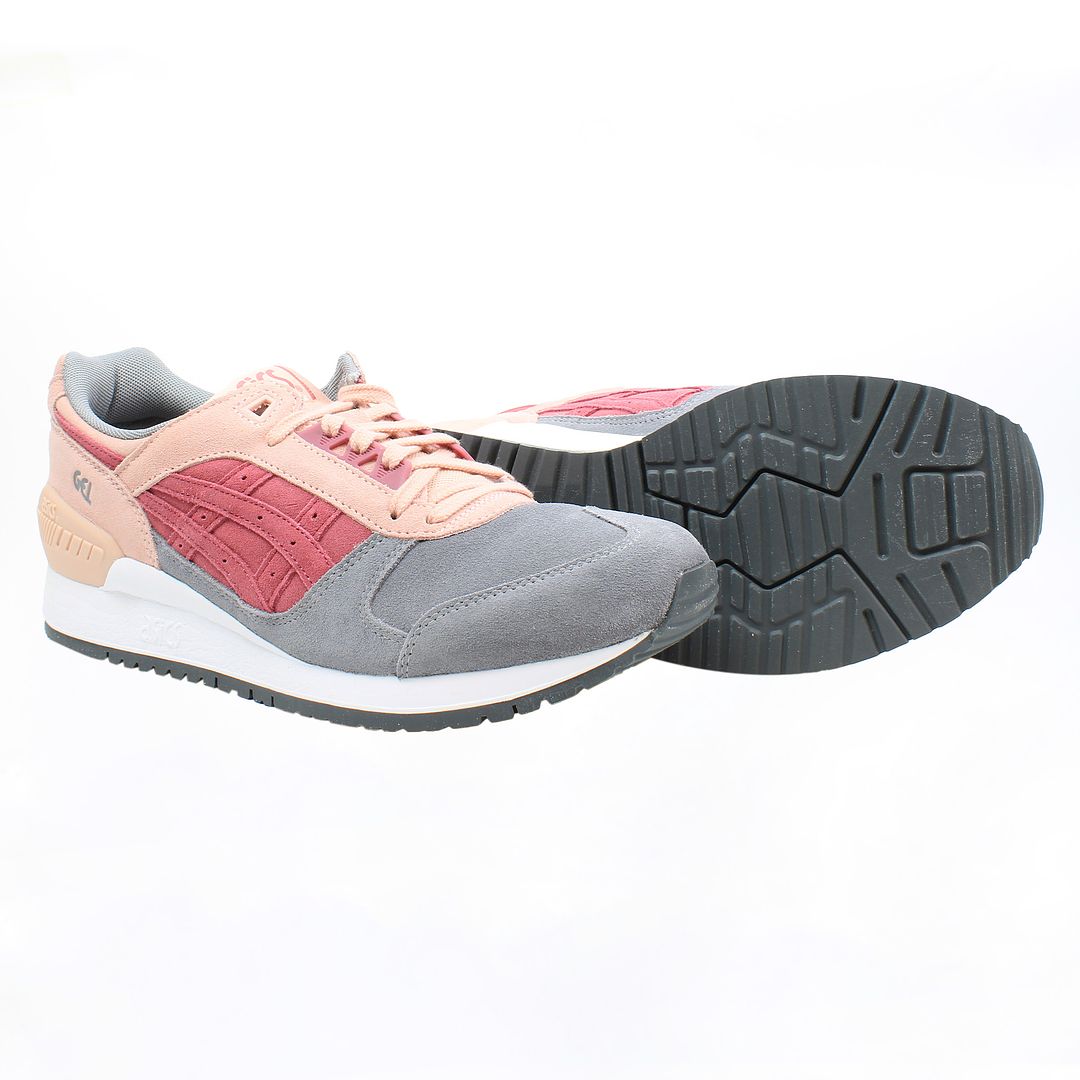 Asics Gel-Respector Mens Grey/Pink Trainers NO BOX