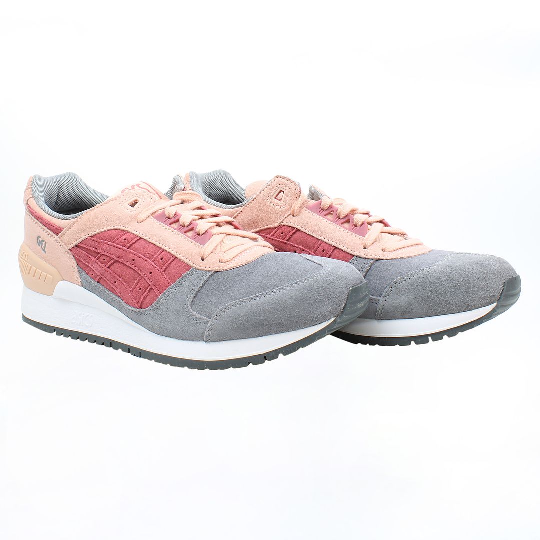 Asics Gel-Respector Mens Grey/Pink Trainers NO BOX