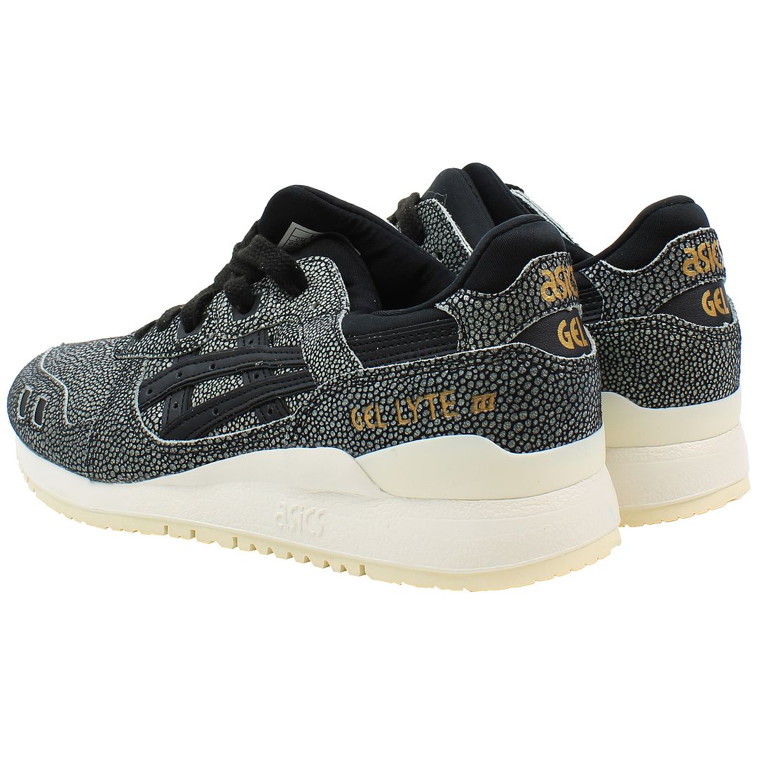 Asics Gel-Lyte III Womens Black Trainers