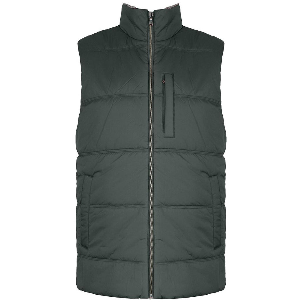 Hackett London Polar Fleece Mens Green Gilet