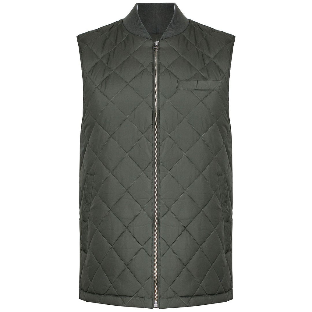 Hackett London Modular Mens Olive Gilet