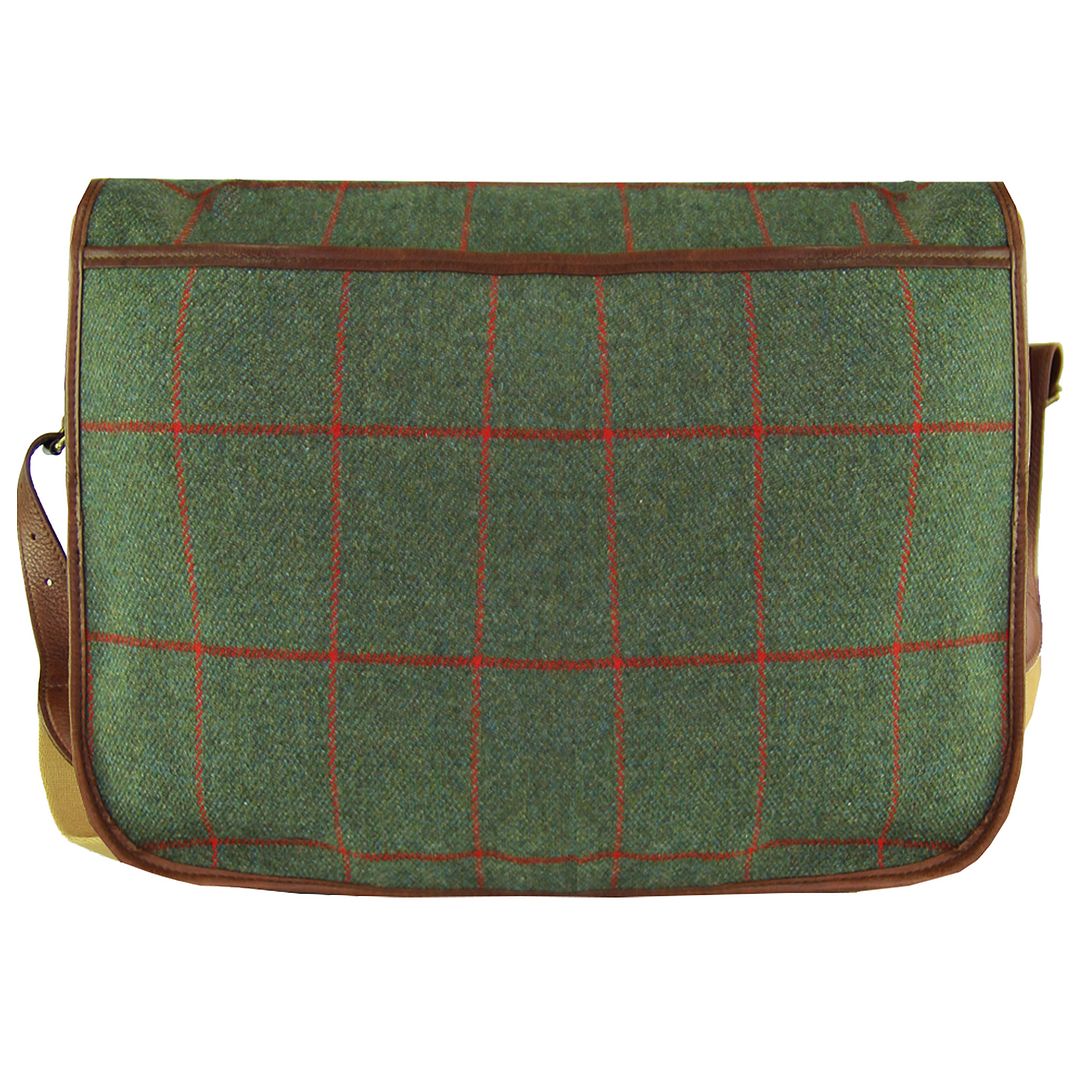 Hackett London Wool Mens Green Bag