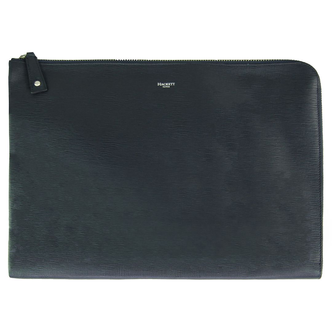 Hackett Mayfair Navy Portfolio Pouch