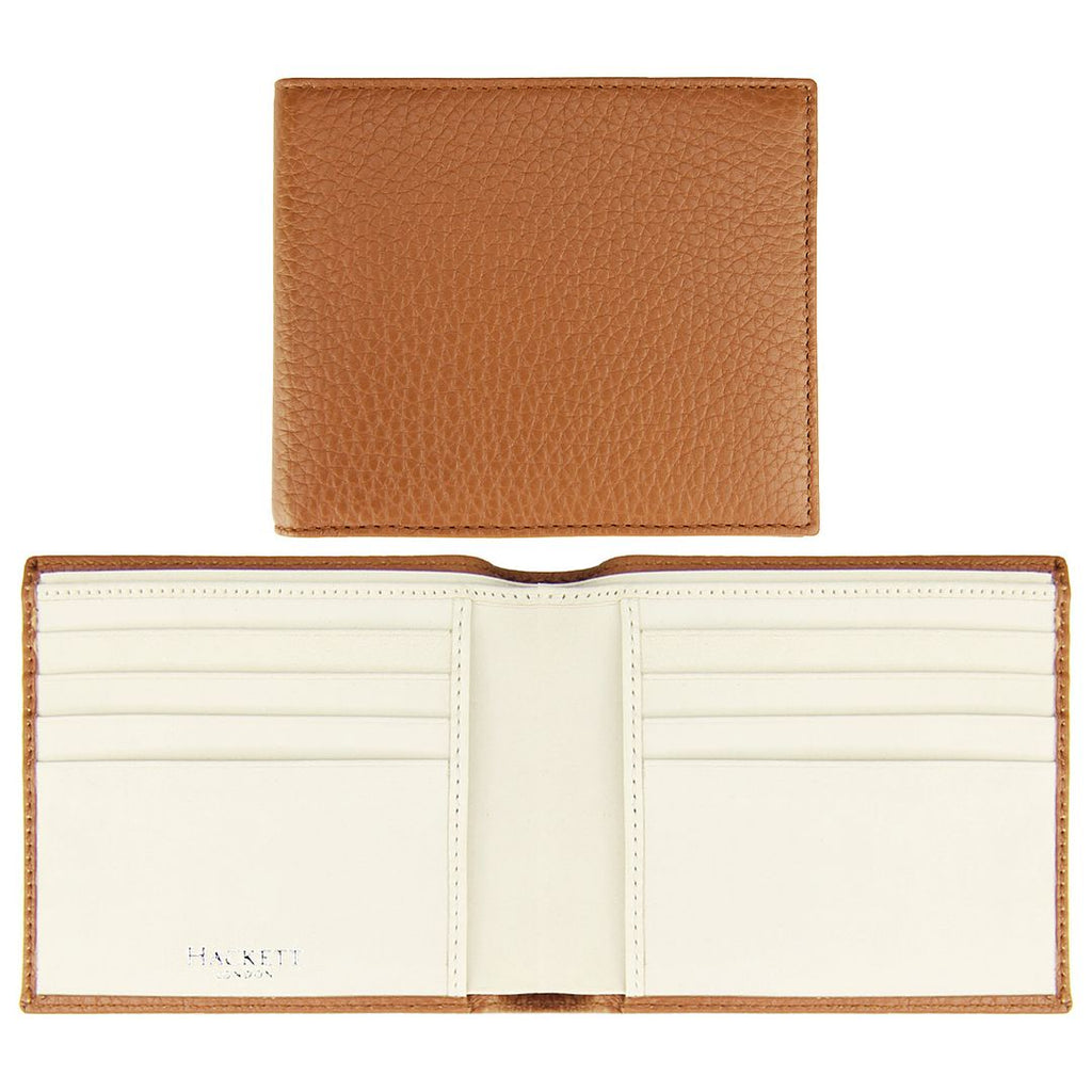 Hackett London Ebury Billforld Mens Brown Wallet