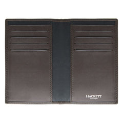 Hackett London Mens Dark Brown Card Holder