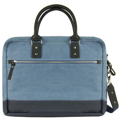 Hackett London Document Case Jackson Mens Blue Bag