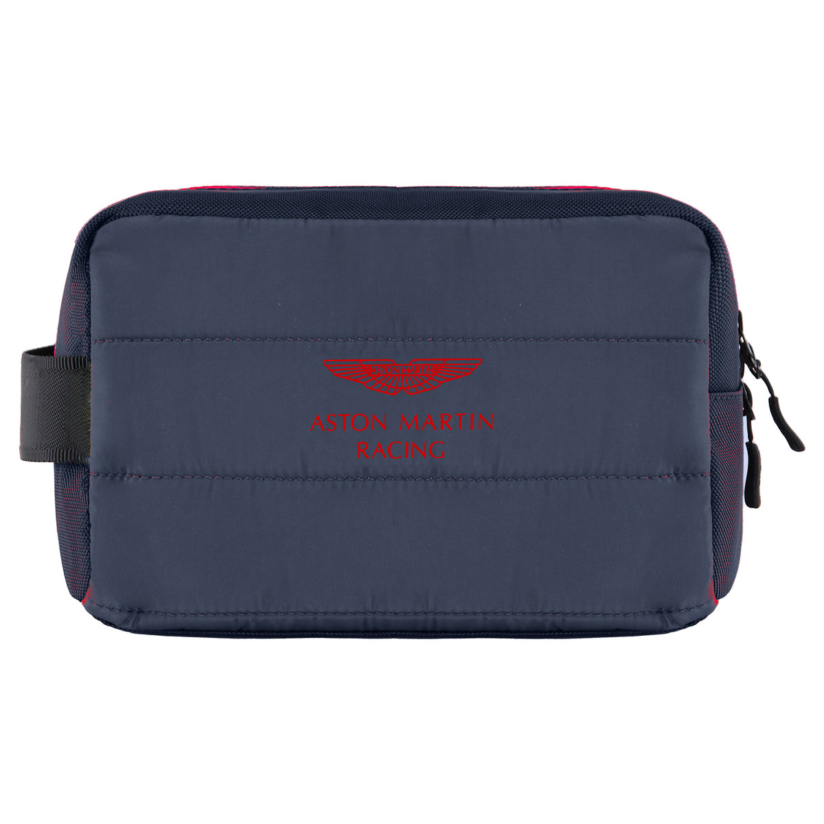 Hackett x Aston Martin Racing Mens Navy Wash Bag