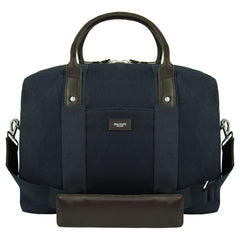 Hackett London RC Travel Flight Mens Navy Bag