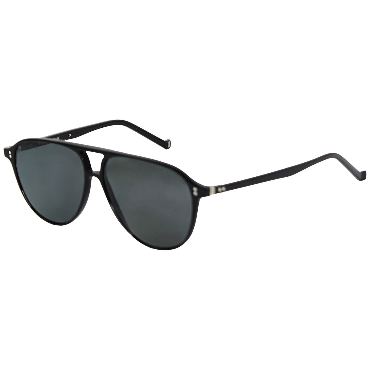Hackett Bespoke Aviator Mens Black Sunglasses