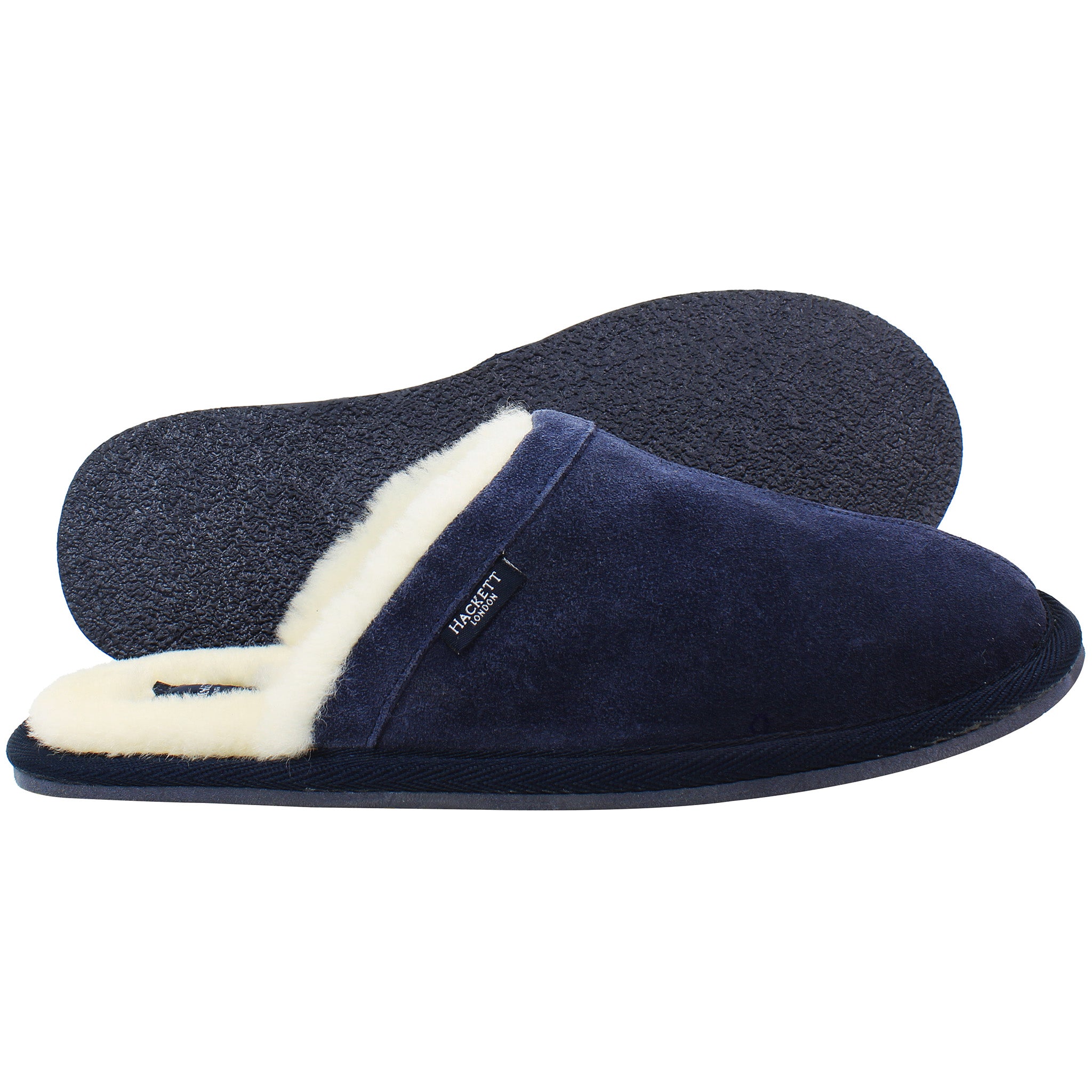 Hackett Stepney Mens Navy Slippers