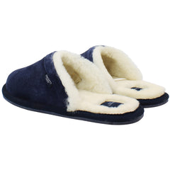 Hackett Stepney Mens Navy Slippers