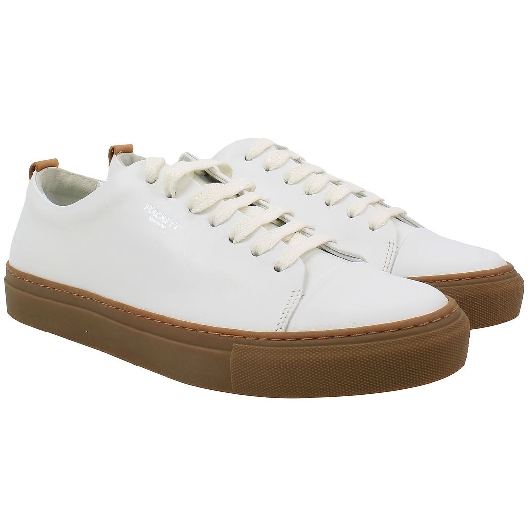 Hackett London Charlton 7 Mens White Shoes