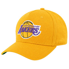 Mitchell & Ness NBA Los Angeles Lakers Kicking Wool Pro Yellow Cap