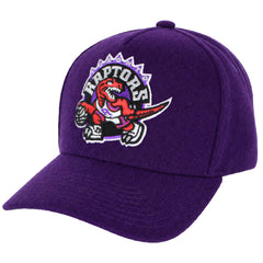 Mitchell & Ness NBA Toronto Raptors Kicking Wool Pro Purple Cap