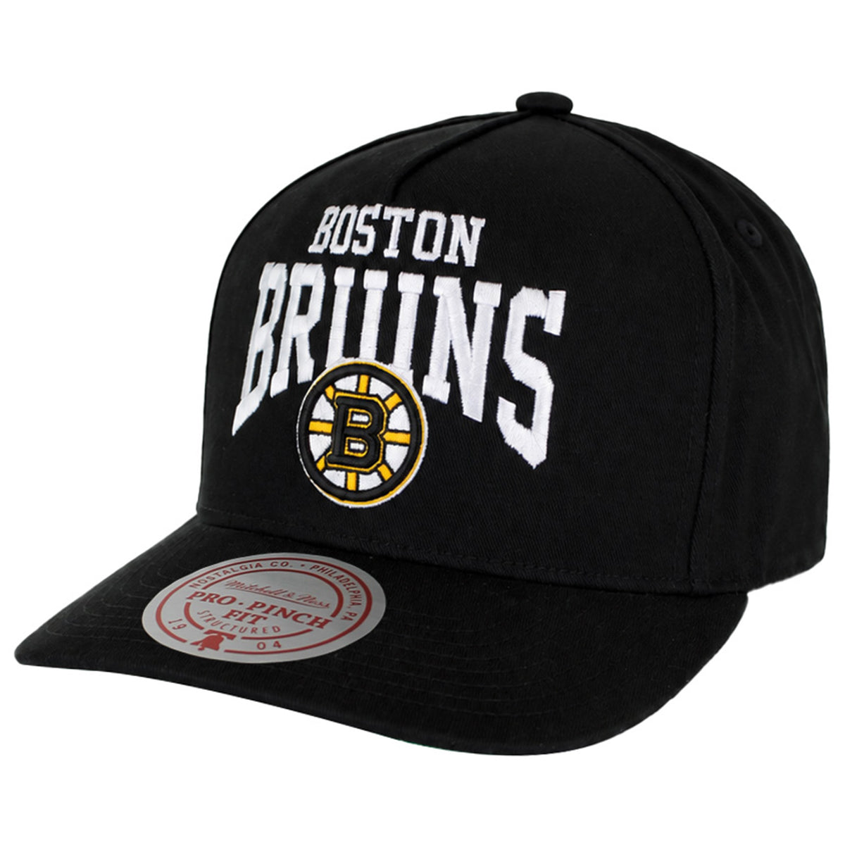 Mitchell & Ness NHL Boston Bruins Big Time Pro Black Cap