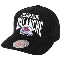 Mitchell & Ness NHL Colorado Avalanche Big Time Pro Black Cap