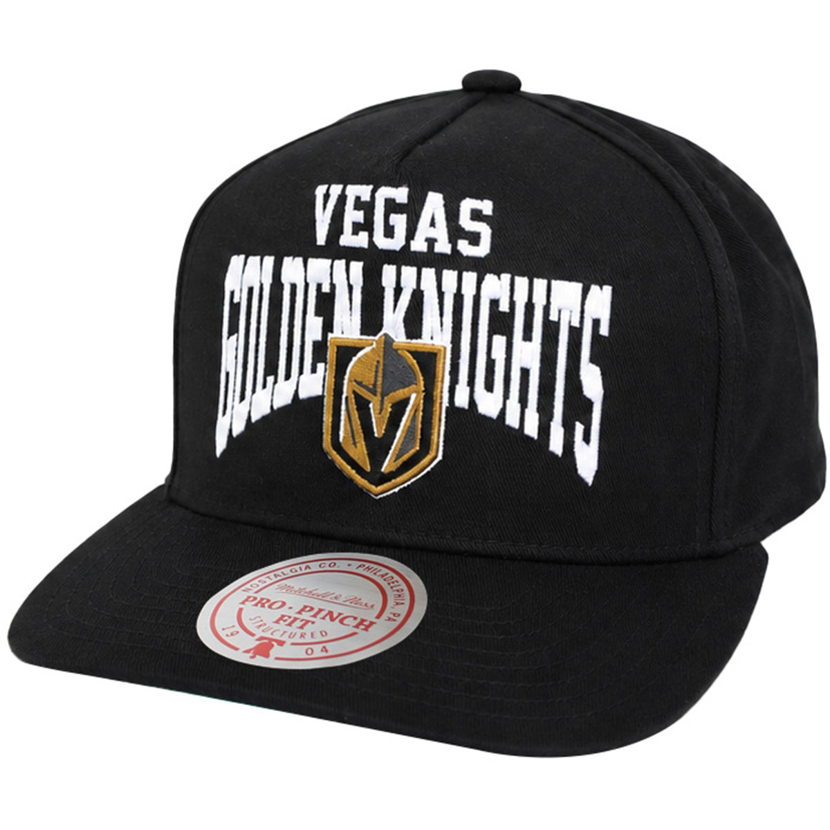 Mitchell & Ness NHL Vegas Golden Knights Big Time Pro Black Cap