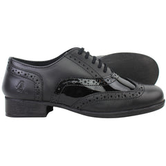 Hush Puppies Kada Kids Black Shoes