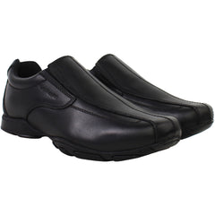 Hush Puppies Elijah Kids Black Shoes