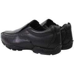 Hush Puppies Elijah Kids Black Shoes