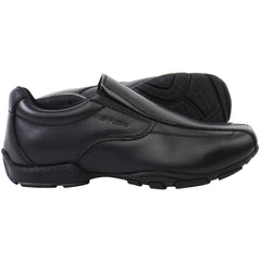 Hush Puppies Elijah Kids Black Shoes