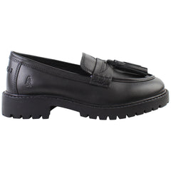 Hush Puppies Abigail Kids Black Shoes