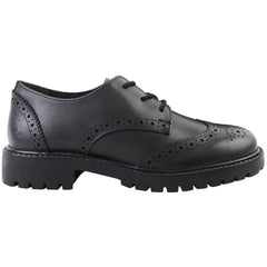 Hush Puppies Athena Kids Black Shoes