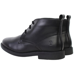 Hush Puppies Tate Mens Black Shoes