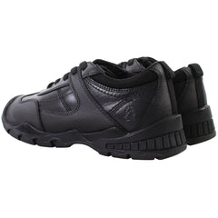 Hush Puppies Travis Kids Black Trainers