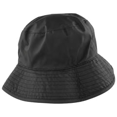 Hunter Rubberised Rain Black Bucket Hat