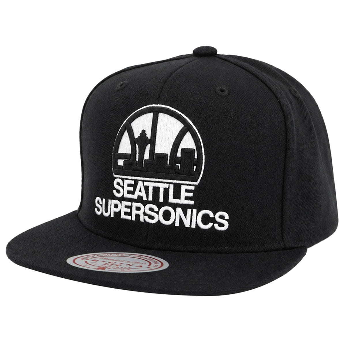 Mitchell & Ness NBA Seattle Supersonics Evergreen Black Cap