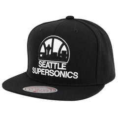 Mitchell & Ness NBA Seattle Supersonics Evergreen Black Cap