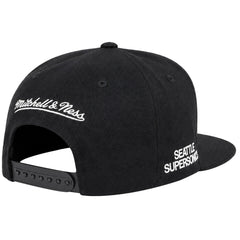 Mitchell & Ness NBA Seattle Supersonics Evergreen Black Cap