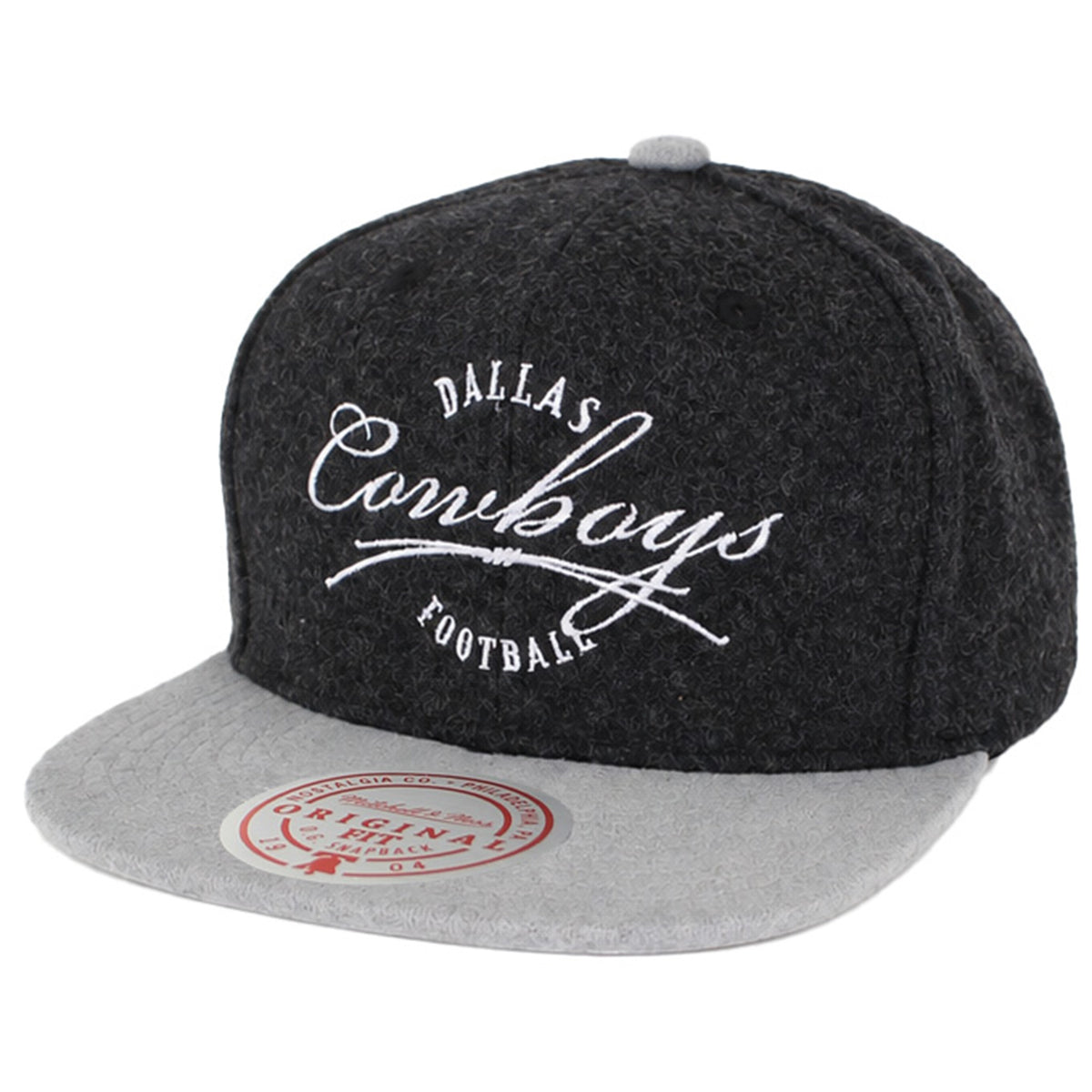 Mitchell & Ness NFL Dallas Cowboys Melton Class Black Cap